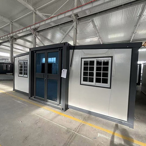 20Ft 40Ft แบบพกพาเหล็กไฟสองห้องนอนขยายได้บ้านสำนักงานโรงแรมตู้คอนเทนเนอร์เคลื่อนที่ได้หรูหราพร้อมทำจากเหล็กอ่อนแบบพกพา - Product Image 3