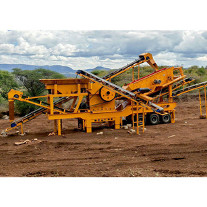 Draagbare Rock Mobiele Pletten En Screening Gebruikt Mobiele Draagbare Breekinstallaties Te Koop Draagbare Rock Crushers Voor Goudwinning - Product Image 4