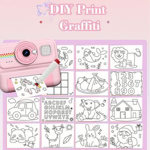 Cámara Instantánea para Niños, Impresión Instantánea, 1080P HD, Doble Lente, Cámara Digital para Selfies, Zoom Óptico 16x, Gran Angular de 75°, Pantalla IPS a Color de 2.4 Pulgadas - Product Image 4