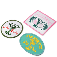 Offre Spéciale personnalisé Cowboy Western chapeau Patch personnalisé Girly rodéo fer sur patchs brodés pour chapeaux