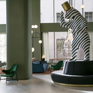 โซลูชั่นโรงแรมบูติกศิลปะครบวงจรแบบครบชุด พร้อมชุดเฟอร์นิเจอร์ห้องนอนสั่งทำพิเศษ สำหรับโครงการบริการการท่องเที่ยวเชิงพาณิชย์ขนาดใหญ่ - Product Image 5