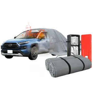 Gemaakt Van 100% Vlamvertragend Materiaal Grijze Kleur Auto Cover Elektrische Auto Accu Vuurt Brand Deken Voor Auto