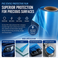 Film PVC souple YIHONG OEM de qualité industrielle, résistant à la poussière et à la saleté, film protecteur en PVC pour produits à haute brillance