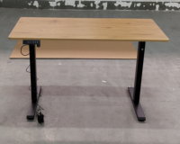 Bureau Moderne Électrique Réglable en Hauteur avec Moteur Unique et Cadre en Fer pour Bureau à Domicile