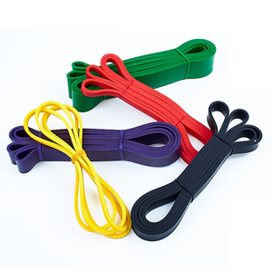 Juego de Bandas de Resistencia de Látex de Alta Resistencia, Bandas Elásticas Antideslizantes para Ejercicio, 5 Niveles de Resistencia para Entrenamiento Físico - Product Image 1