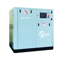 Meilleure vente Karlos Compresseur d'air à vis 90kw fabriqué en Chine Compresseur d'air industriel à défilement