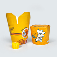 Caja para guardar pasta de Kebab, 16oz, 26oz, 32oz