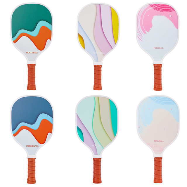 Pickleball Paddle Raw Carbon Fiber 100% Foam Core Pickleball Paddle 16mm Pickleball Racket
