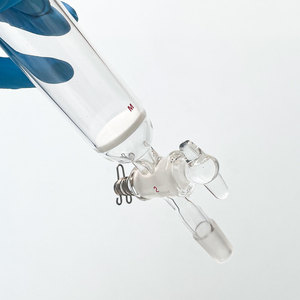 Vidro de Laboratório Personalizado CS Labglass, Funil de Vidro Borossilicato de Parede Grossa com Disco Filtro G2/G3 - Product Image 6