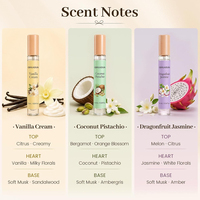 Cosméticos de Marca Privada OEM, Juego de Fragancias para el Cabello sin Alcohol de 3 Piezas con Logotipo Personalizado, Spray de Fragancia para el Cabello, Aceite Perfumado