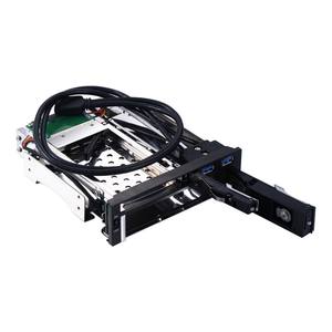 Unestech Christmas Inventory 5,25 "Dual SATA Mobile Rack Interfaz externa <span class=keywords><strong>USB</strong></span> para <span class=keywords><strong>carcasa</strong></span> de <span class=keywords><strong>disco</strong></span> <span class=keywords><strong>duro</strong></span> SSD/HDD - Product Image 4
