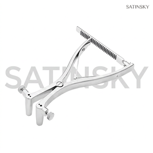 <b>Plaster</b> Distractor Spreader Retractor Tool Reusable Manual Stainless Steel Autoclavable Orthopedic Veterinary CE SATINSKY - Product Image 2