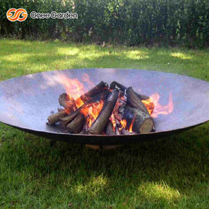 Mộc Mạc ngoài trời hố lửa/firebowl 100cm với gỗ lưu trữ - Product Image 6