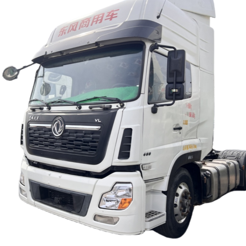 Тяжелый грузовик Dongfeng 4x2 дизельная версия 480 лошадиных сил Железный полуприцеп тягач