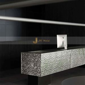 Panel Decorativo de Acero Inoxidable 304 con Diseño de Onda de Agua, Certificado por ASTM ANN9518, para Paredes y Columnas Personalizadas - Product Image 2