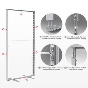 صناديق إضاءة منبثقة، شاشة عرض <span class=keywords><strong>LED</strong></span> منبثقة، صندوق إضاءة محمول - Product Image 4