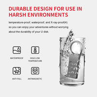 USB 3 0 Flash Disk mobil, stik memori Hard Drive portabel kecepatan tinggi 32GB 128GB, Flash Disk U musik mobil