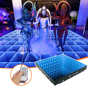 Grande Vente Scène de Plancher en Verre LED Miroir Infini Lumineux pour Bar Mariage Discothèque Fête Exposition Défilé - Product Image 1