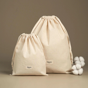 Recyclable Colorful Cotton Gift <b>Bag</b> Drawstring Linen Fabric Cosmetic <b>Packaging</b> <b>Bag</b> for Skincare Products Candle - Product Image 1