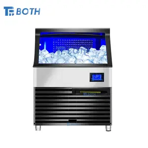 Prezzo della macchina per la produzione di cubetti di ghiaccio commerciale a rilascio rapido automatico di ghiaccio Fbm-40/100/200/300/500 120kg