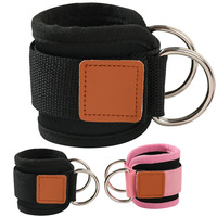 Attelle de cheville de fitness avec sangle de maintien à boucle – Sangle de protection réglable en fibres de polyester pour adulte