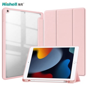 Étui <span class=keywords><strong>pour</strong></span> <span class=keywords><strong>tablette</strong></span> à trois volets étui antichoc souple en Silicone <span class=keywords><strong>pour</strong></span> <span class=keywords><strong>Apple</strong></span> iPad <span class=keywords><strong>7</strong></span> 8 <span class=keywords><strong>9</strong></span> Th Gen 2020 2019 10.2 pouces housse de <span class=keywords><strong>tablette</strong></span> - Product Image 2
