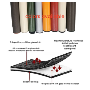 Tapis résistant aux hautes températures, facile à nettoyer et réutilisable, tapis ignifuge souterrain pour cheminées - Product Image 3