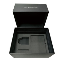 Caja de Regalo de Cartón Rígido Blanco de 2 Piezas Personalizada con Grabado y Laminado Mate, Estilo Moderno y Lujoso, Materiales Reciclados
