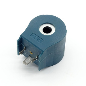 ขดลวดโซลินอยด์วาล์ว AC220V พลาสติก DC24V สำหรับอุตสาหกรรมทำความเย็นหมายเลขชิ้นส่วน LPY102 - Product Image 1