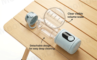 Chauffe-biberon portable pour lait infantile, tasse chauffante 300 ml avec chauffage rapide 100 W, chauffe-eau détachable pour lait de bébé