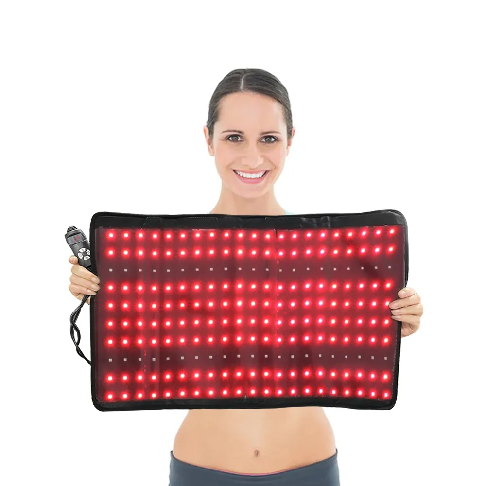 Large utilisation mise à niveau Pulse Red Infrared Light Therapy Device Belt 660nm 850nm Pain Relief Red Light Therapy Pad