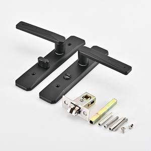 Cerradura de Lengüeta Única Universal Personalizada al por Mayor, Moderna de Aleación de Aluminio, Herraje para Cocina y Baño para Villas, Hoteles y Apartamentos - Product Image 1