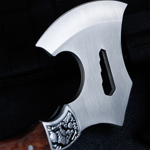 Bochen bán buôn tùy chỉnh chất lượng cao gỗ xử lý rìu đa mục đích ngoài trời đơn giản cắm trại Chiến Thuật Sống Còn Rìu - Product Image 3