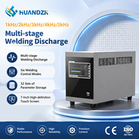 Équipement de fabrication HUANDZK – Soudeuse par points à onduleur MFDC haute précision pour résistance d'armature, moteur et rotor, 1-5 kHz, refroidissement par air