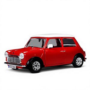 Bimigo 1:24 para <span class=keywords><strong>Mini</strong></span> <span class=keywords><strong>Cooper</strong></span> 1969, modelo de coche de aleación metálica con control de la fuerza, embalaje en caja de color, 14 años y más, venta al por mayor - Product Image 1