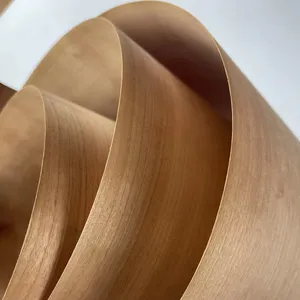Offre Spéciale naturel en placage de bois massif 0.45mm 0.6mm placage bois <span class=keywords><strong>rouge</strong></span> blanc chêne noyer noir Teck de birmanie placage d'érable canadien - Product Image 5