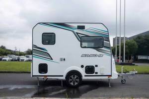 Gran oferta, Mini autocaravana moderna para 2 personas, tamaño pequeño, remolque de campamento de viaje todoterreno, China, incluye estufa de cama para Camping caravana - Product Image 2