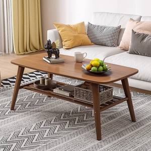 <span class=keywords><strong>Table</strong></span> basse <span class=keywords><strong>moderne</strong></span> simple à double couche en bois massif nouveau modèle <span class=keywords><strong>de</strong></span> <span class=keywords><strong>table</strong></span> à thé <span class=keywords><strong>de</strong></span> ferme pour petit appartement maison salon meubles - Product Image 2