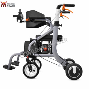 Multifunction Lightweight Stable Folding Electric Walker <strong>Rollator</strong> for the Elderly Disabled Wheelchair - Product Image 1