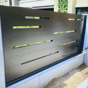 Hot Bán Kiểu Đẹp Nhôm Vườn Riêng Tư Hàng Rào Bảng Điều Chỉnh Tùy Chỉnh Bền Kim Loại 3D Mô Hình Giá Rẻ Trang Trí Sân Hàng Rào Cho Nhà - Product Image 2