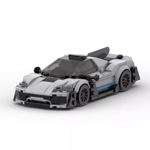 MOC M03178 Speed City Car Champion Racer Classic Supercar Building <b>Blocks</b> Brick Racing Super Technique Creative Garage DIY Set - Product Image 6