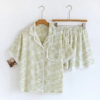 Pijamas de Algodón Cómodos para Mujer, Diseño Personalizado de Fábrica, Conjuntos de 2 Piezas, Pijamas de Bambú y Viscosa para Mujer