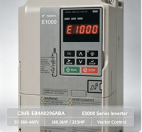 Variador de Frecuencia (VFD) CIMR-EB4A0296ABA de 160KW E1000 AC, Inversor de 3 Fases 400V IP20, Sistema de Ahorro de Energía para Automatización Industrial y Circulación de Agua