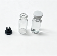 Flacon en verre transparent de type I de 6 ml pour le remplissage pharmaceutique et les solutions d'emballage stérile