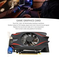 2GB GDDR5 GTX650 128Bit 1059MHZ Core ATI GPU PCI Express3.0 Carte de jeu vidéo Nouveau VGA/DVI PC Gaming Fan Cooler for Workstation