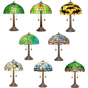 <span class=keywords><strong>Lampe</strong></span> de table Tiffany Green Dragonfly de 16 pouces, <span class=keywords><strong>style</strong></span> artistique traditionnel antique, pour chambres à coucher, salon, bureau à domicile, <span class=keywords><strong>lampe</strong></span> artisanale - Product Image 1