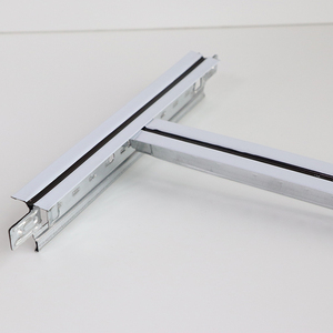 Composants de grille de plafond en acier galvanisé de conception moderne, profilés en T, métal suspendu avec peinture thermolaquée - Product Image 1