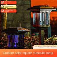 Piège à moustiques lumineux pour pelouse, résistant à la pluie, personnalisable en usine, corps en ABS, LED, anti-insectes, lumières pour moustiques de cour