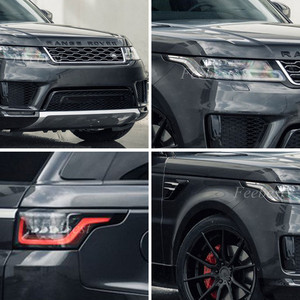 Kit Carrozzeria 2018-2022 per Land <span class=keywords><strong>Rover</strong></span> <span class=keywords><strong>Range</strong></span> <span class=keywords><strong>Rover</strong></span> <span class=keywords><strong>Sport</strong></span> 2014-2017 Aggiornamento allo Stile OE SVR Kit Carrozzeria Paraurti Anteriore e Posteriore Completo - Product Image 6