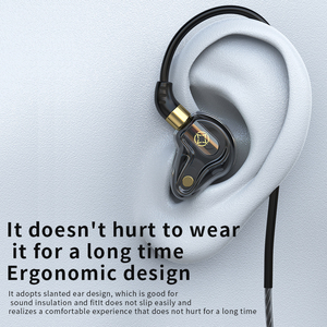 Auriculares Intrauditivos de Alta Calidad con Cable de 3.5mm y Tipo-C, con Micrófono para Música, Llamadas y Deportes, Quad Core - Product Image 5